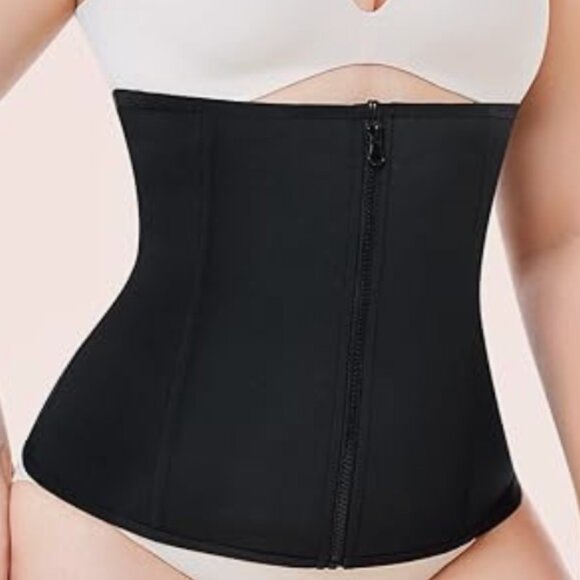 Nebility Waist Trainer Zipper Tummy Control Shapewear - Picture 1 of 6